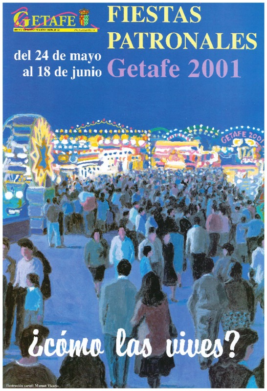 Fiestas patronales en honor a Nuestra Señora de los Ángeles 2001 Getafe